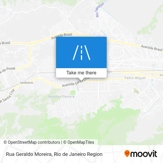 Rua Geraldo Moreira map