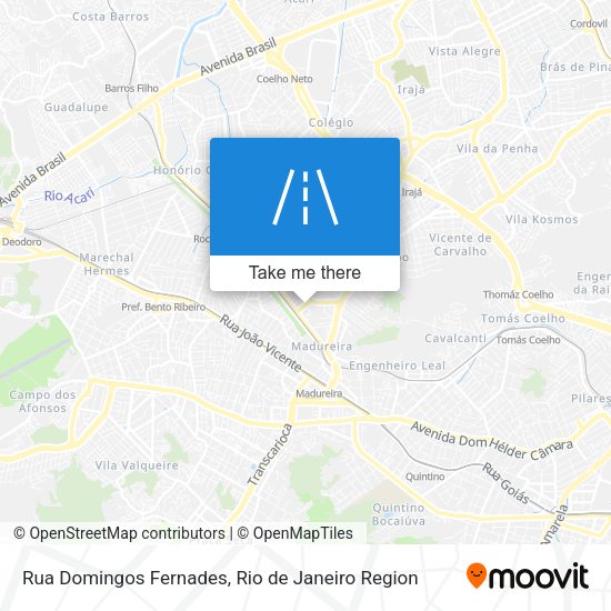 Rua Domingos Fernades map