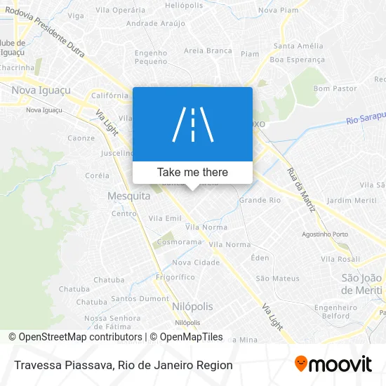 Travessa Piassava map