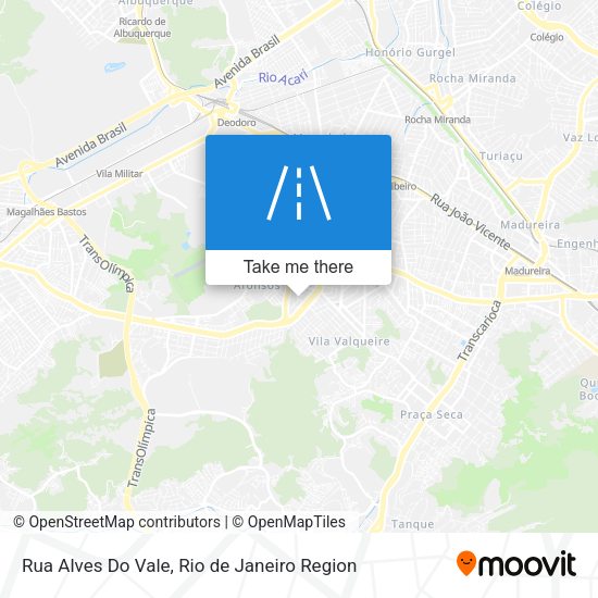 Rua Alves Do Vale map