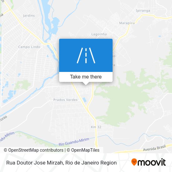 Rua Doutor Jose Mirzah map