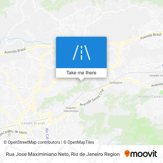 Rua Jose Maximiniano Neto map