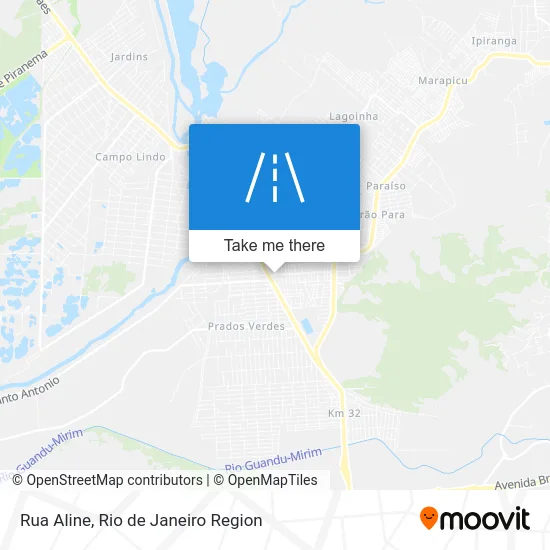 Rua Aline map