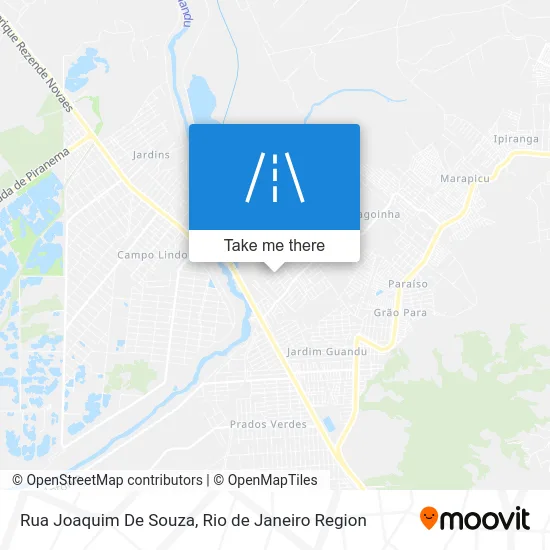 Rua Joaquim De Souza map