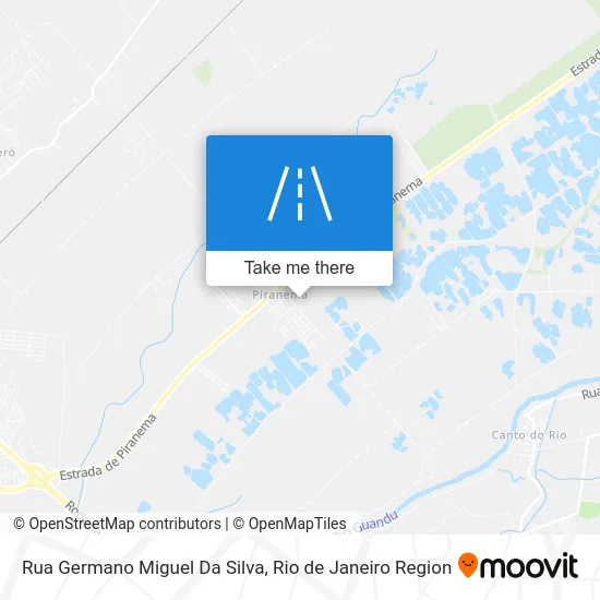 Rua Germano Miguel Da Silva map