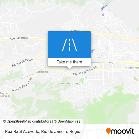 Rua Raul Azevedo map
