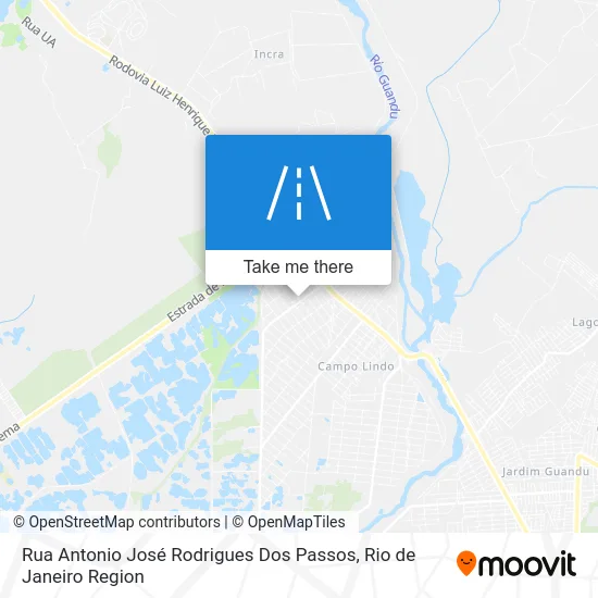 Rua Antonio José Rodrigues Dos Passos map