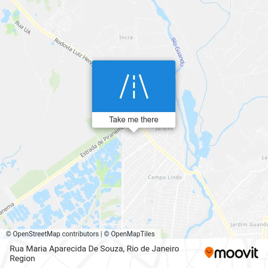 Rua Maria Aparecida De Souza map