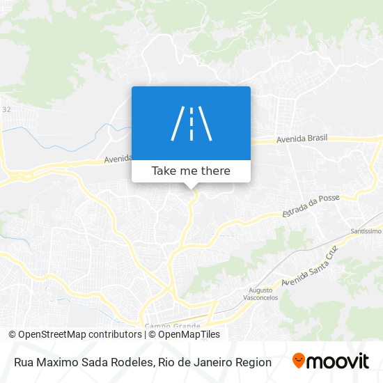 Mapa Rua Maximo Sada Rodeles