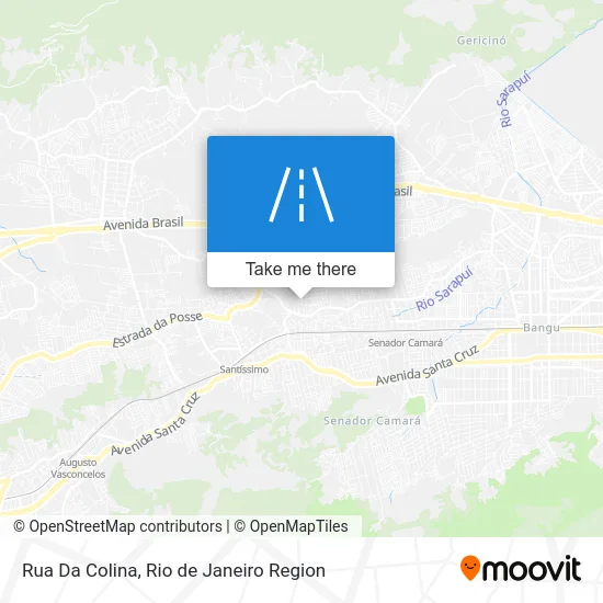 Rua Da Colina map