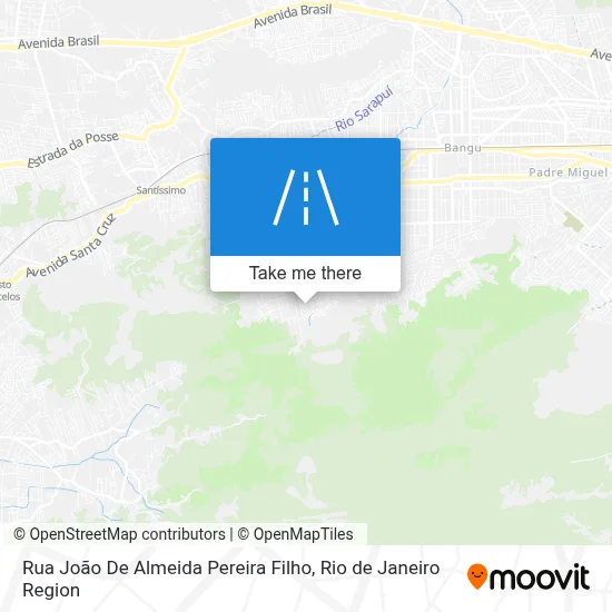 Rua João De Almeida Pereira Filho map