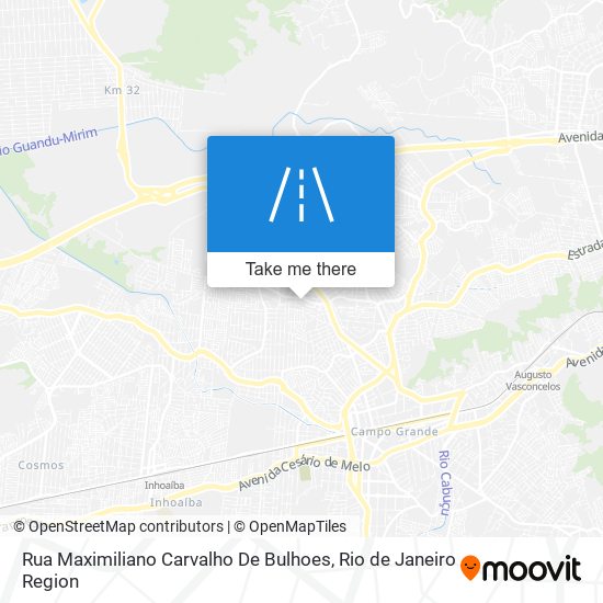 Mapa Rua Maximiliano Carvalho De Bulhoes