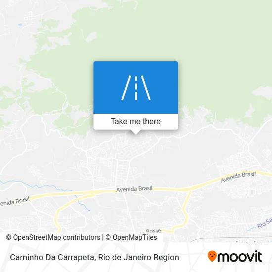 Caminho Da Carrapeta map
