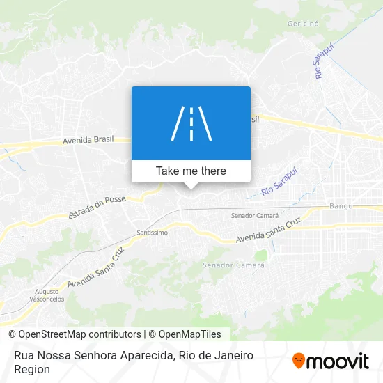 Rua Nossa Senhora Aparecida map