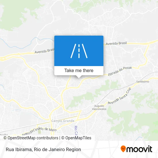 Rua Ibirama map