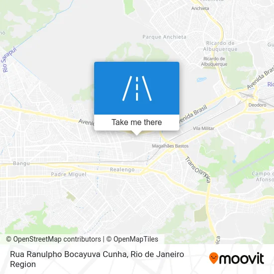 Rua Ranulpho Bocayuva Cunha map