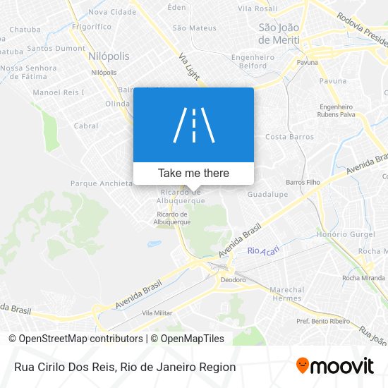Rua Cirilo Dos Reis map