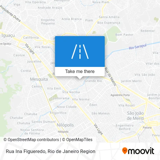 Rua Ina Figueredo map
