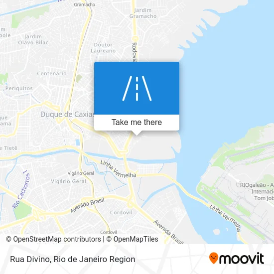 Rua Divino map