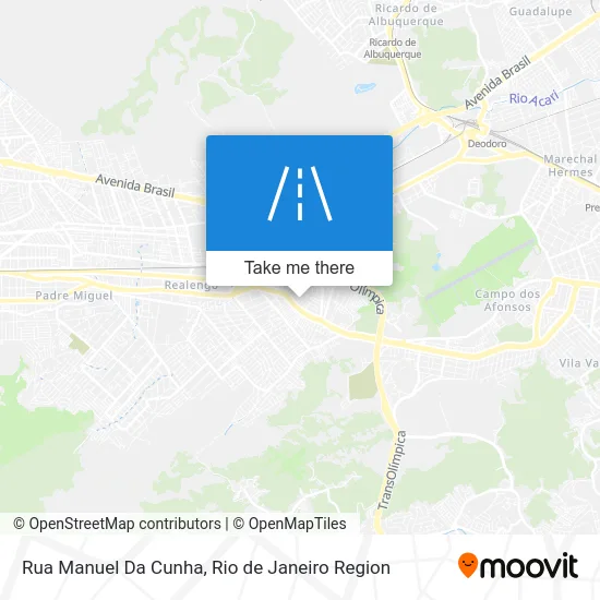 Rua Manuel Da Cunha map