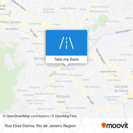 Rua Elias Donne map