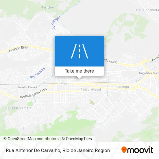 Rua Antenor De Carvalho map