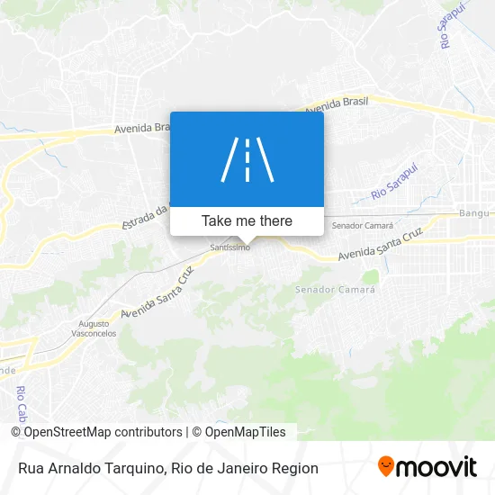 Rua Arnaldo Tarquino map