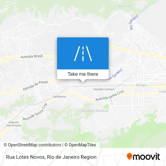 Rua Lotes Novos map