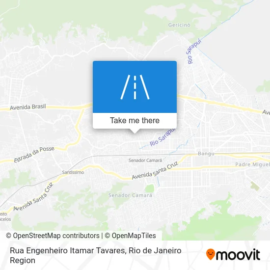Rua Engenheiro Itamar Tavares map