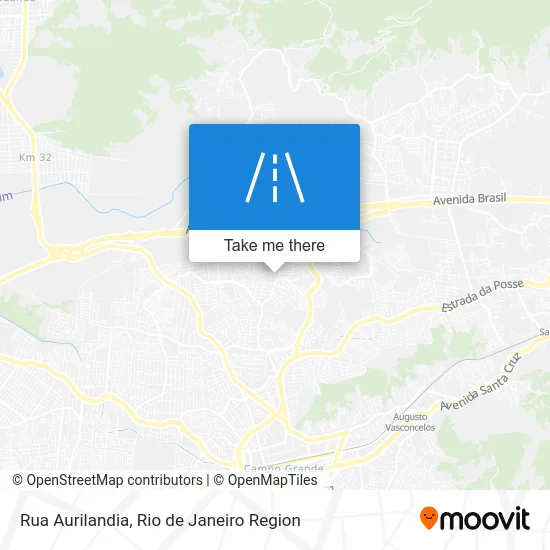Rua Aurilandia map