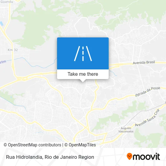 Rua Hidrolandia map