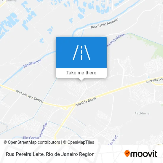 Rua Pereira Leite map