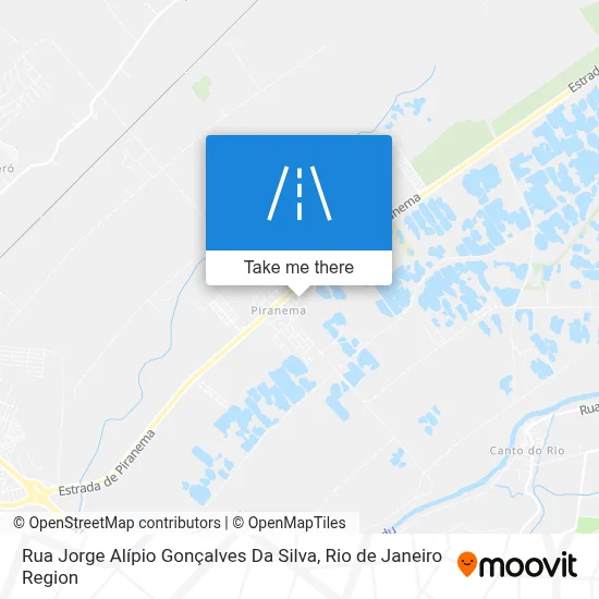 Rua Jorge Alípio Gonçalves Da Silva map