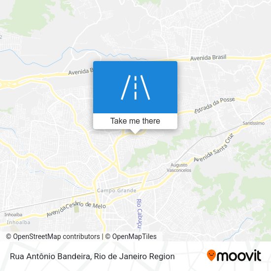 Rua Antônio Bandeira map