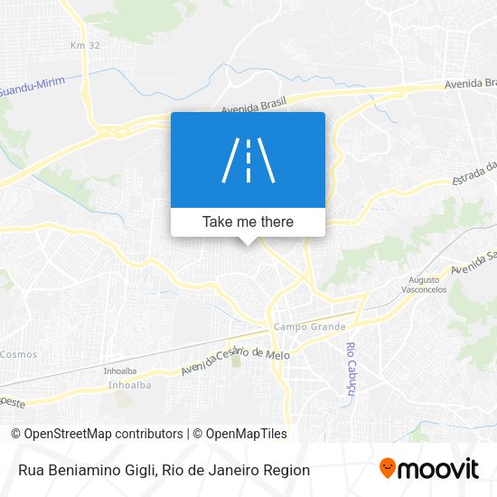 Rua Beniamino Gigli map