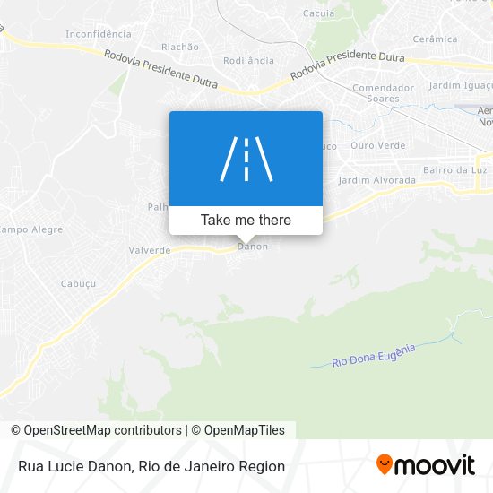 Rua Lucie Danon map