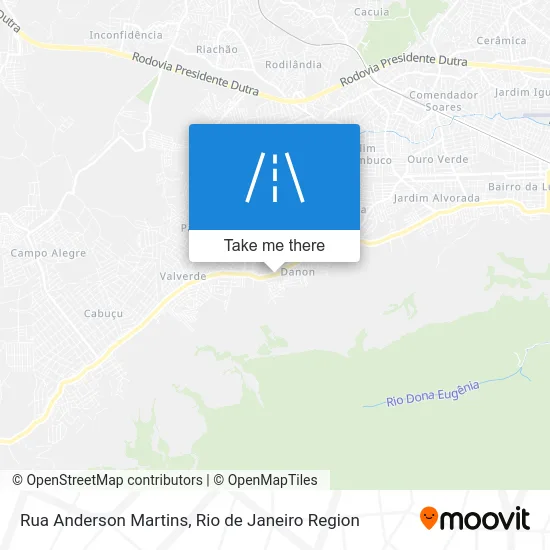 Rua Anderson Martins map
