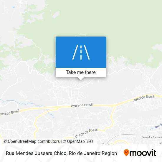 Rua Mendes Jussara Chico map