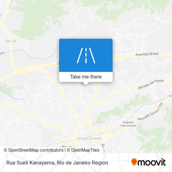 Rua Sueli Kanayama map