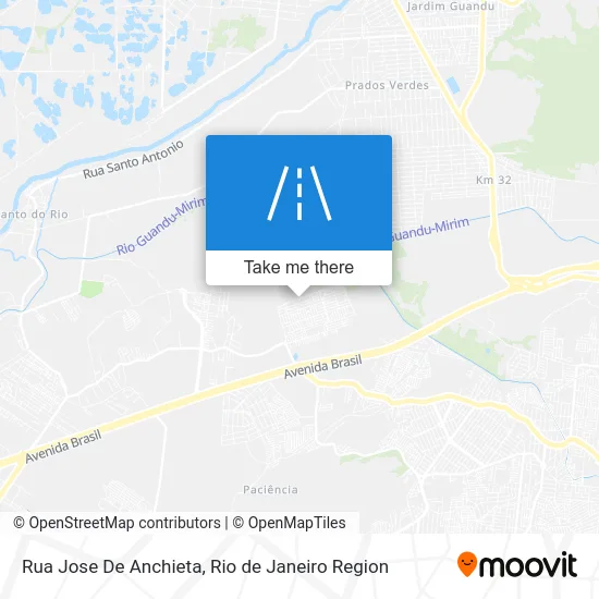 Rua Jose De Anchieta map