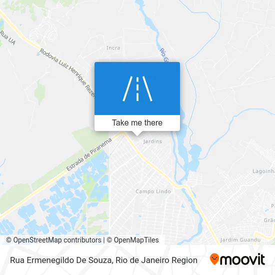 Rua Ermenegildo De Souza map