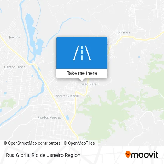 Rua Gloria map