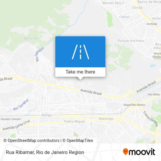 Rua Ribamar map