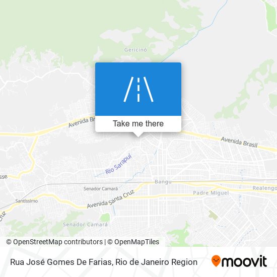 Rua José Gomes De Farias map