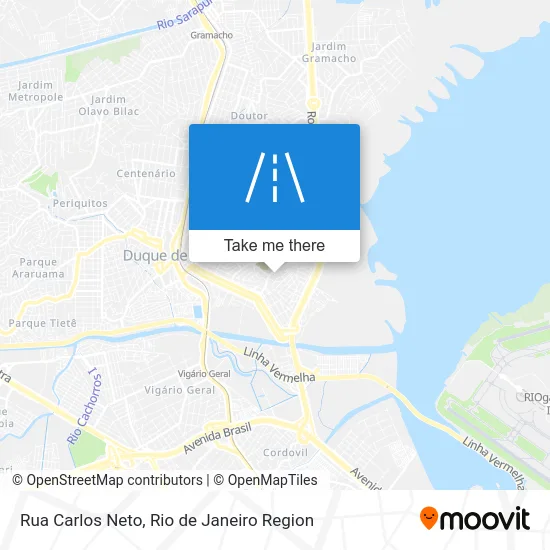Rua Carlos Neto map