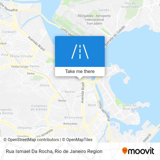 Rua Ismael Da Rocha map