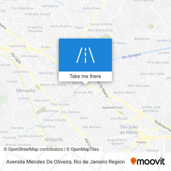 Avenida Mendes De Oliveira map