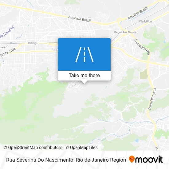 Rua Severina Do Nascimento map
