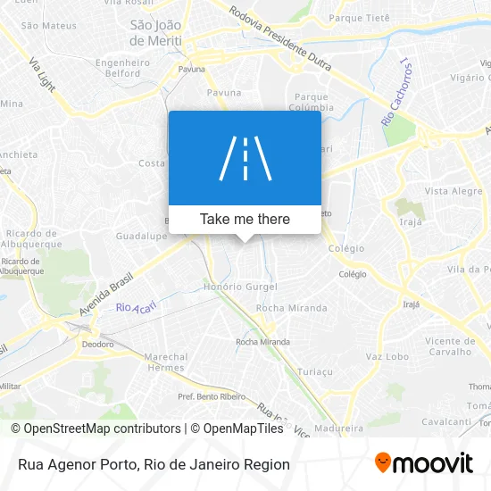 Rua Agenor Porto map