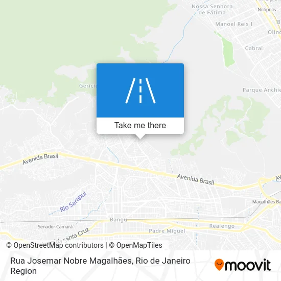 Rua Josemar Nobre Magalhães map